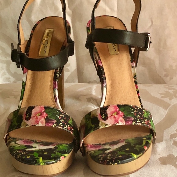 Host Pick⭐️Halogen Floral Heels Shoes SZ 10M - Picture 7 of 7